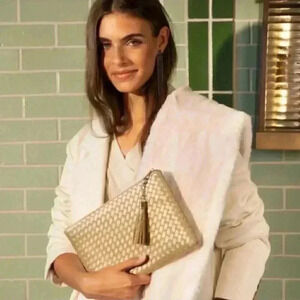 Virginia Wolf Mimi Curateur Clutch Gold